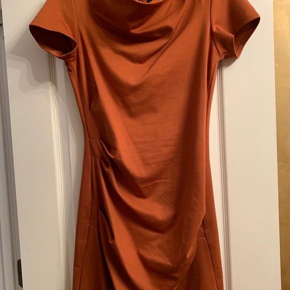 Rust/Cognac dress - Picture 1 of 2